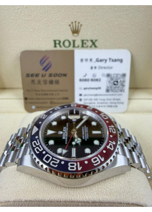 二手   ▶️  Rolex 勞力士 GMT-MASTER II ◀️  126710BLRO   2020年 (40mm)