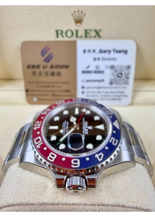 二手 ▶️  Rolex 勞力士 GMT-MASTER II ◀️  126710BLRO  2021年 (40mm)