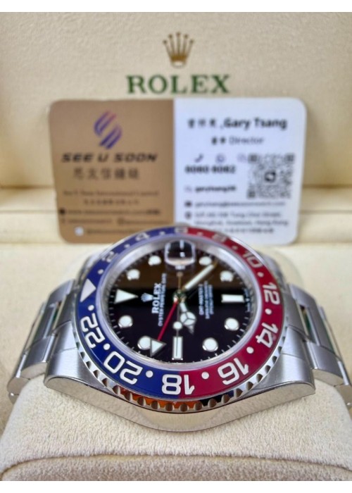 二手 ▶️  Rolex 勞力士 GMT-MASTER II ◀️  126710BLRO  2021年 (40mm)