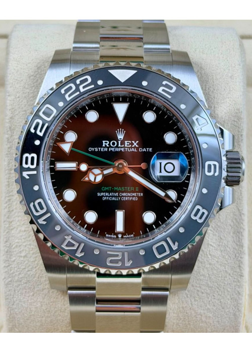 二手  ▶️  Rolex 勞力士 GMT-MASTER II  ◀️  126710GRNR   2025年09月 (40mm)