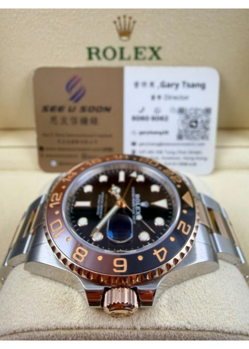 二手  ▶️  Rolex 勞力士   GMT-MASTER II ◀️  126711CHNR  2019年錶 (40mm)