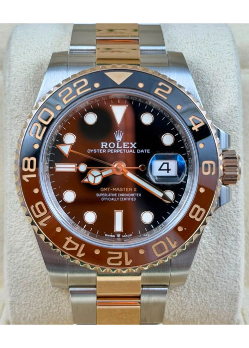二手  ▶️  Rolex 勞力士   GMT-MASTER II ◀️  126711CHNR  2019年錶 (40mm)