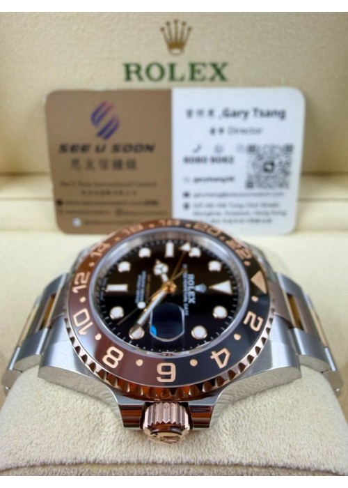 二手  ▶️  Rolex 勞力士 GMT-MASTER II ◀️  126711CHNR   2023年錶  (40mm) 