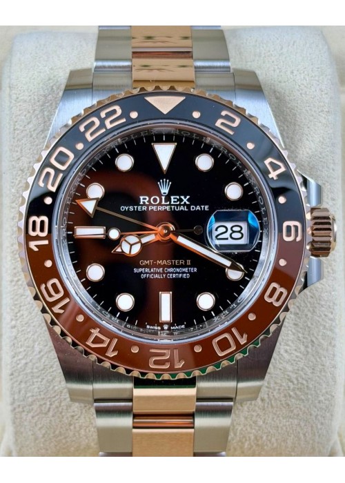 二手  ▶️  Rolex 勞力士 GMT-MASTER II ◀️  126711CHNR   2023年錶  (40mm) 