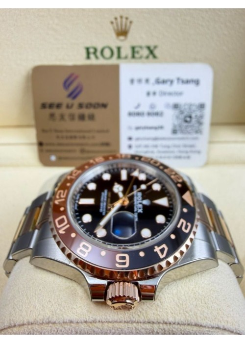 二手  ▶️ Rolex 勞力士   GMT-MASTER II ◀️  126711CHNR - 2023年錶 (40mm)