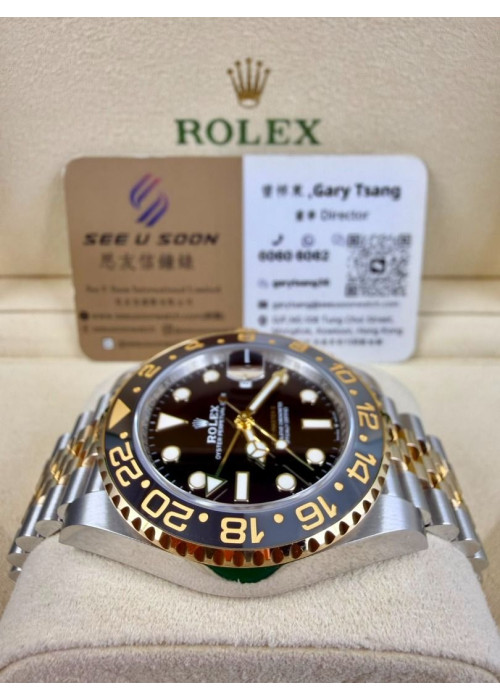 二手  ▶️ Rolex 勞力士  GMT-MASTER II ◀️  126713GRNR   2025年錶 (40mm)