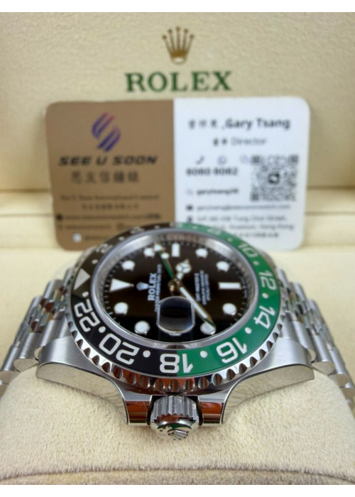 二手  ▶️ Rolex 勞力士  GMT  MASTER II ◀️  126720VTNR   2025年錶 (40mm)