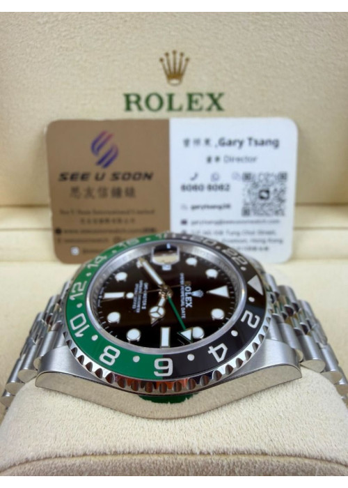二手  ▶️ Rolex 勞力士  GMT  MASTER II ◀️  126720VTNR   2025年錶 (40mm)