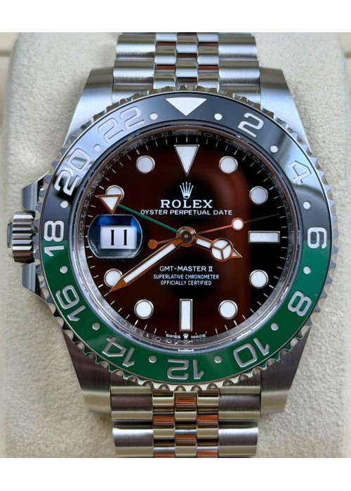 二手  ▶️ Rolex 勞力士  GMT  MASTER II ◀️  126720VTNR  2023年錶  (40mm)
