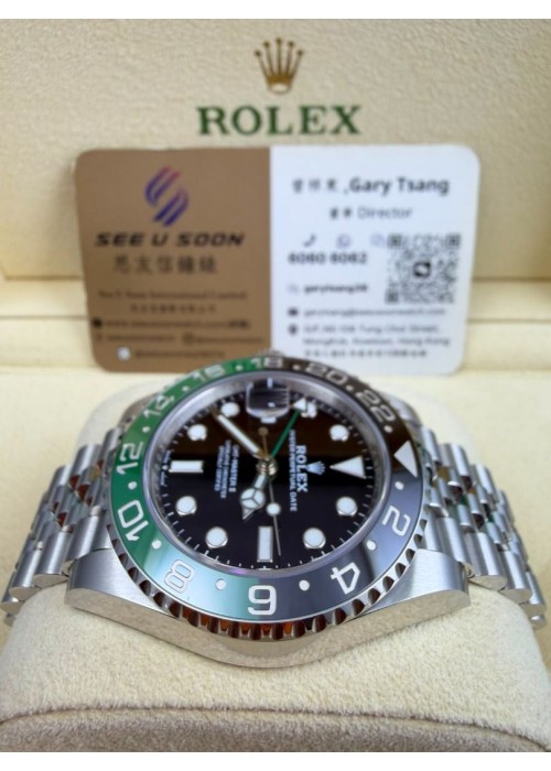 二手  ▶️ Rolex 勞力士  GMT  MASTER II ◀️  126720VTNR  2023年錶  (40mm)