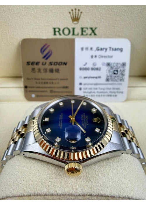 二手 ▶️ ROLEX 勞力士 DATE-JUST ◀️ 16013  1987年 (36MM)