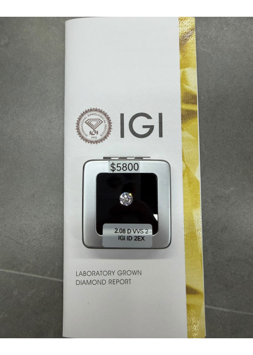 2.08CT IGI LAB GROWN DIAMOND 培育鑽石