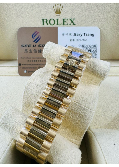 全新 100% NEW  ▶️ Rolex 勞力士 DAY-DATE ◀️  228238  2026年錶 (40mm) 
