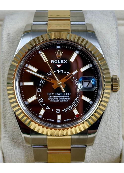 二手  ▶️  Rolex 勞力士  SKY-DWELLER ◀️  326933   2020年錶 (42mm)