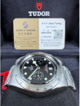二手  ▶️  TUDOR  帝舵表  Black Bay Chrono ◀️  M79350N - 2018年錶  (41mm)