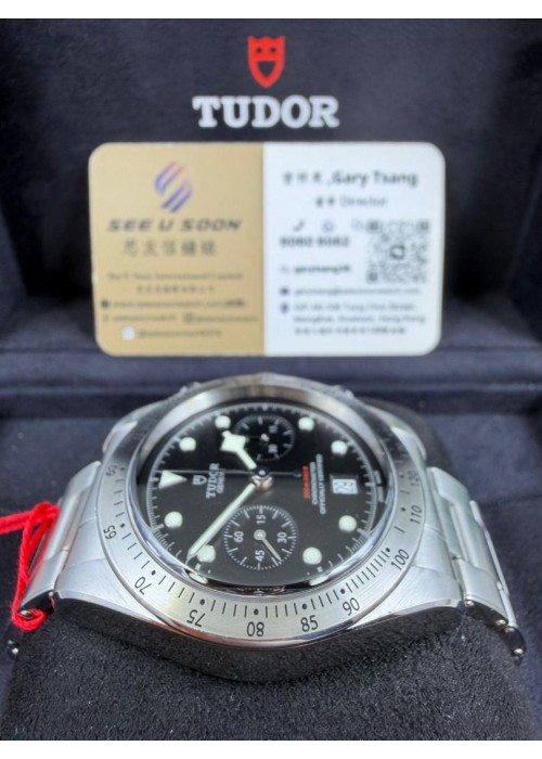二手  ▶️  TUDOR  帝舵表  Black Bay Chrono ◀️  M79350N - 2018年錶  (41mm)