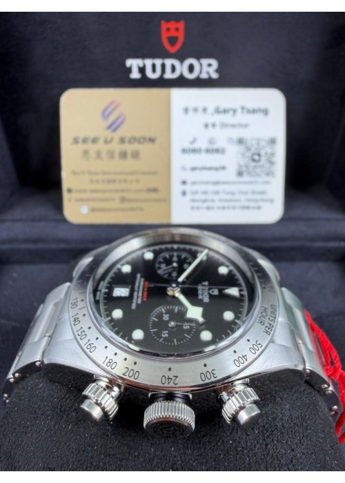 二手  ▶️  TUDOR  帝舵表  Black Bay Chrono ◀️  M79350N - 2018年錶  (41mm)