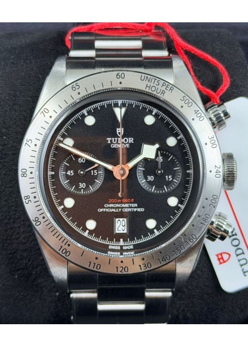 二手  ▶️  TUDOR  帝舵表  Black Bay Chrono ◀️  M79350N - 2018年錶  (41mm)