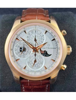 二手 ▶️  Carl F. Bucherer 寶齊萊   MANERO ◀️  00.10906.03.13.01 (40mm)