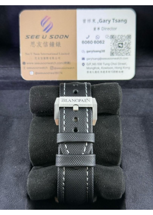 二手  ▶️ Blancpain 寶珀 Bathyscaphe ◀️ 5000 1110 NAKA   2014年錶  (43mm)