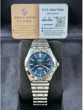全新 ▶️  BREITLING 百年靈  Chronomat Automatic GMT ◀️ A32398101L1A1 2025年錶  40mm