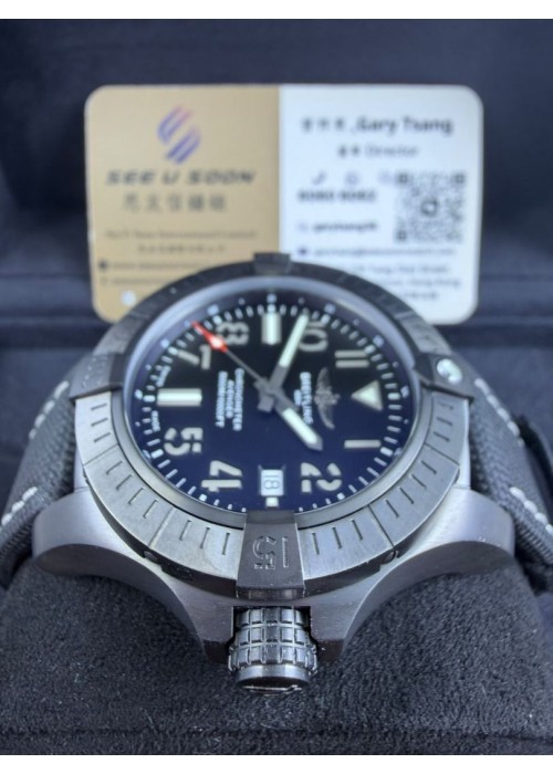 二手 ▶️ BREITLING 百年靈 Avenger Seawolf Night Mission ◀️   V17319101B1X1 - 2025年錶  (45mm)