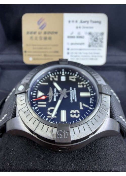 二手 ▶️ BREITLING 百年靈 Avenger Seawolf Night Mission ◀️   V17319101B1X1 - 2025年錶  (45mm)
