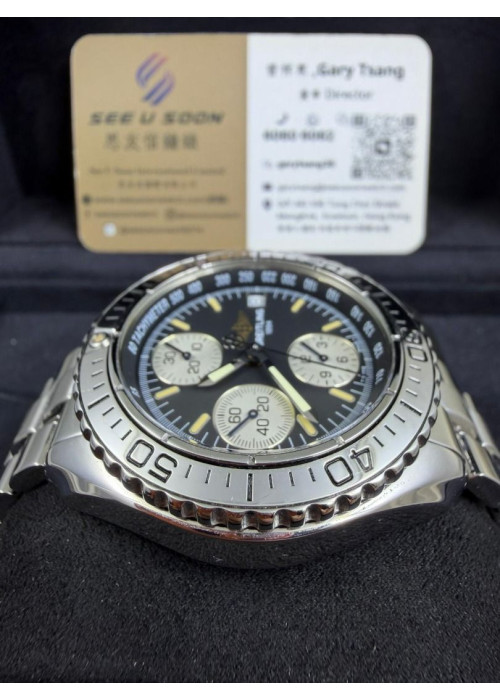 二手 ▶️ BREITLING 百年靈   CHRONOMAT  ◀️  A13051  2005年錶 (41mm) 