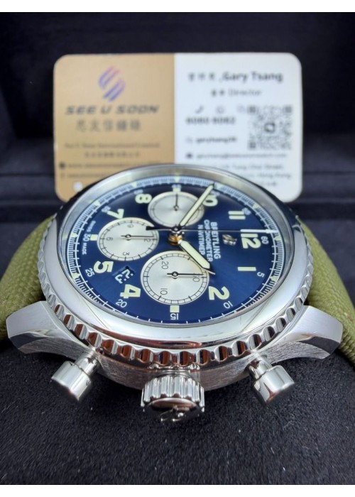 二手  ▶️  BREITLING 百年靈   Navitimer 8 B01 Chronograph  ◀️  AB0117131C1P1 (43mm)