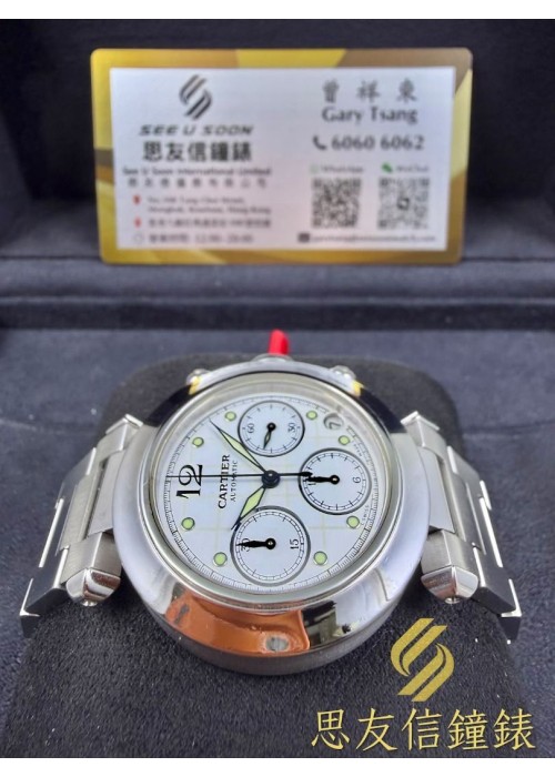 二手 ▶️  Cartier 卡地亞  Pasha C Chronograph ◀️   2412