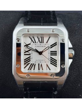 二手 ▶️  Cartier 卡地亞  Santos 100 ◀️  W20126X8
