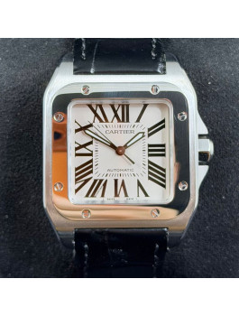 二手 ▶️  Cartier 卡地亞  Santos 100 ◀️  W20126X8
