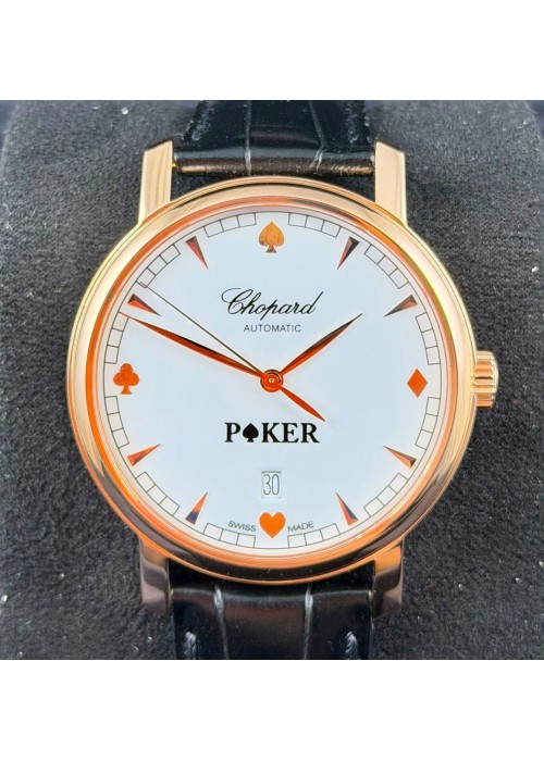 二手 ▶️  CHOPARD  蕭邦   CLASSIC  Poker ◀️  161278 - 5017  (40mm)