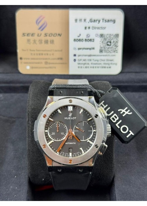 全新 ▶️ HUBLOT 宇舶 Classic Fusion Series Chronograph Titanium ◀️ 2026年錶 (45mm)