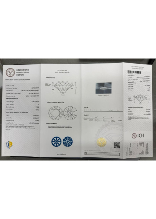 IGI認證培育鑽石（Lab-Grown Diamond）