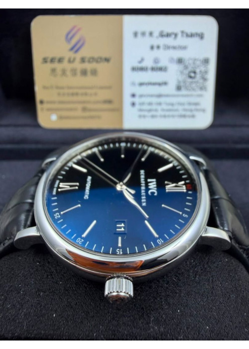 二手 ▶️  IWC 萬國錶   Portofino  ◀️  IW356502  2017年錶 (40mm)