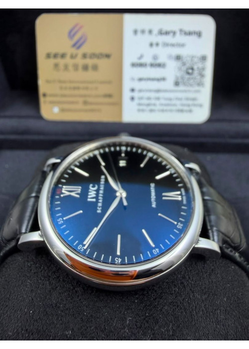 二手 ▶️  IWC 萬國錶   Portofino  ◀️  IW356502  2017年錶 (40mm)