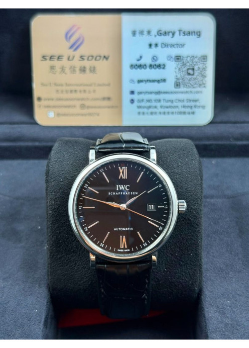 二手 ▶️  IWC 萬國錶   Portofino  ◀️  IW356502  2017年錶 (40mm)