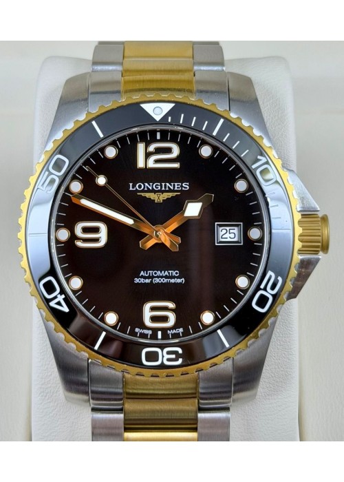 二手  ▶️  LONGINES 浪琴表   HydroConquest  ◀️   L3.781.3.56.7   2024年錶  (41mm) 