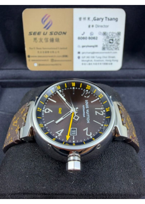 二手 ▶️ Louis Vuitton 路易威登  Tambour Essential GMT ◀️   Q1155  (41mm)