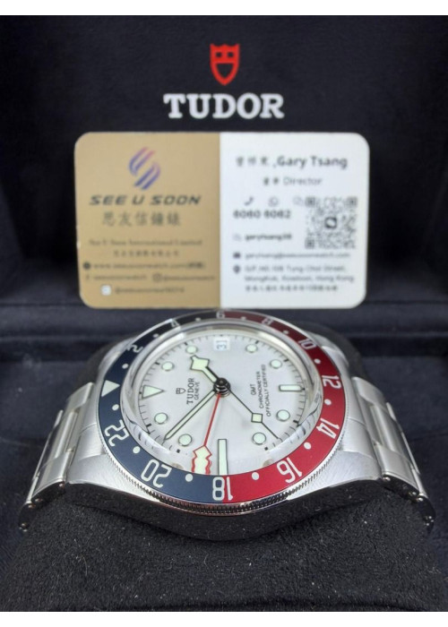 二手  ▶️  TUDOR  帝舵表  BLACK BAY GMT ◀️  M79830RB  (41mm)