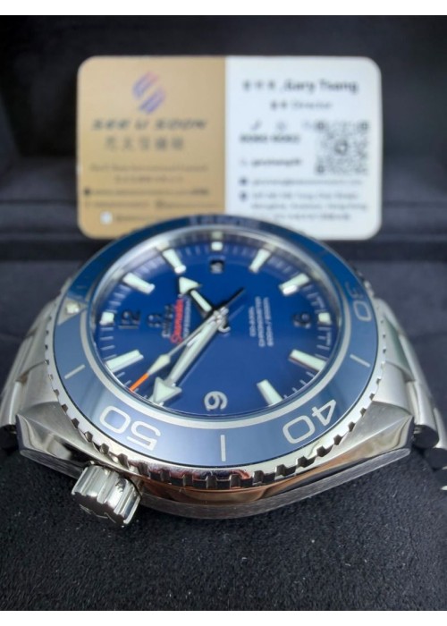 二手 ▶️ Omega 歐米茄 Seamaster  Planet Ocean  ◀️  232.92.46.21.03.001 