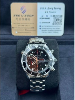 99% new  二手  ▶️  Omega 歐米茄 Seamaster Professional Chrono ◀️  213.30.42.40.01.001 - 2013年錶