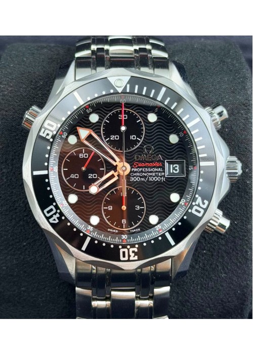 99% new  二手  ▶️  Omega 歐米茄 Seamaster Professional Chrono  ◀️  213.30.42.40.01.001 - 2013年錶 