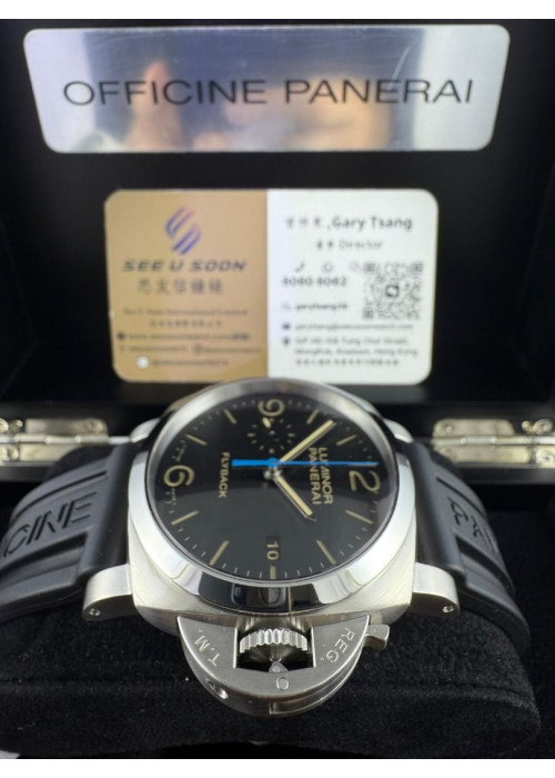 二手 ▶️ PANERAI 沛納海  LUMINOR 1950 CHRONO FLYBACK ◀️  PAM00524   (44mm) 
