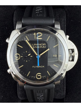 二手 ▶️ PANERAI 沛納海  LUMINOR 1950 CHRONO FLYBACK ◀️  PAM00524   (44mm) 