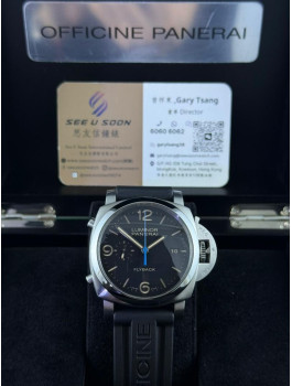 二手 ▶️ PANERAI 沛納海  LUMINOR 1950 CHRONO FLYBACK ◀️  PAM00524   (44mm) 