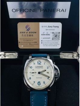 二手 ▶️ PANERAI 沛納海  LUMINOR DUE 3 Days Automatic Acciaio◀️  PAM00906 2019年錶   (42mm) 