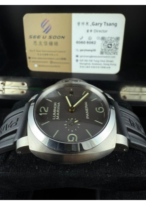 二手 ▶️ PANERAI 沛納海 LUMINOR 1950 ◀️ PAM00351 2013年錶 (44mm)
