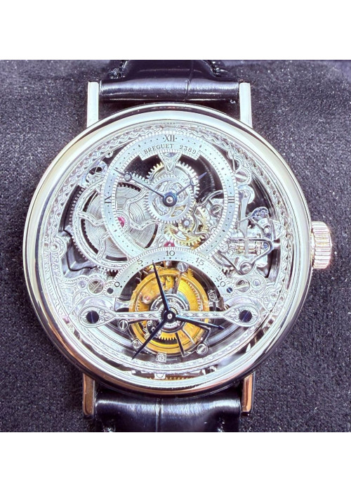 二手 ▶️ BREGUET 寶璣 Tourbillon Squelette Classique Complications◀️ 3355   